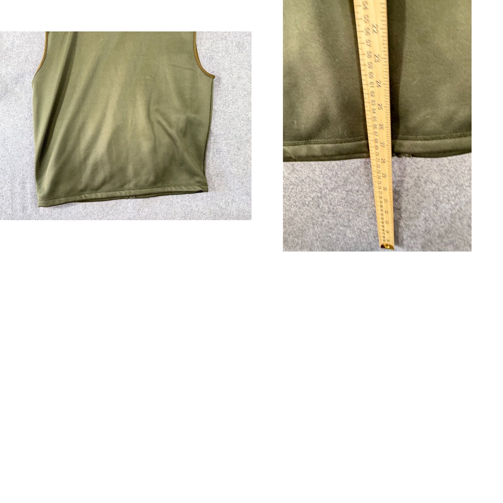 Olive Ducks Unlimited Vest Mens XL Olive Green Fleece Lined Embroidered Logo Outdoor Size US XL / EU 56 / 4 - 9 Thumbnail