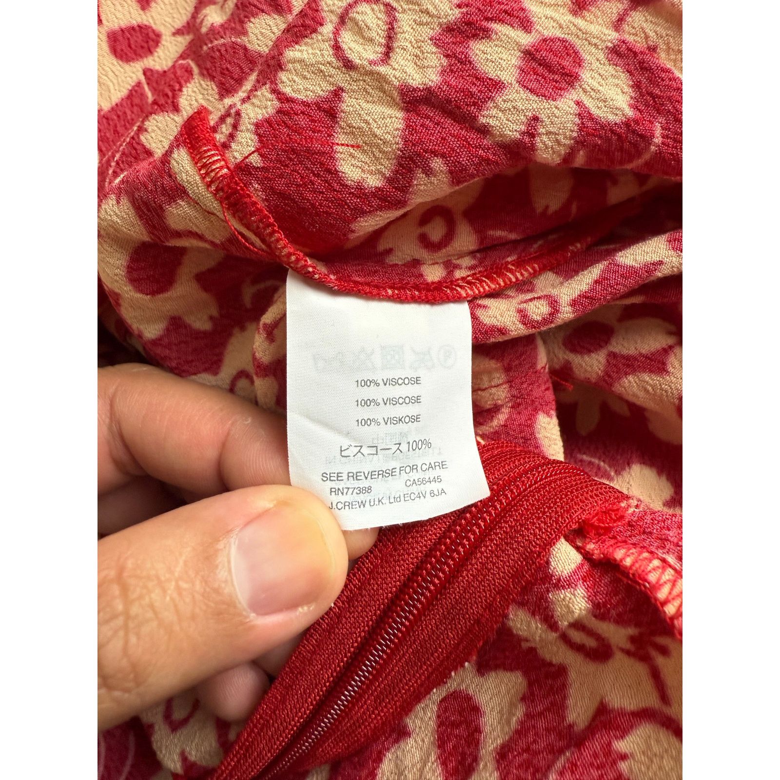 Madewell Madewell Wrap-Front Romper in Mini Daisy - Size 10 Size 32" / US 10 / IT 46 - 9 Thumbnail