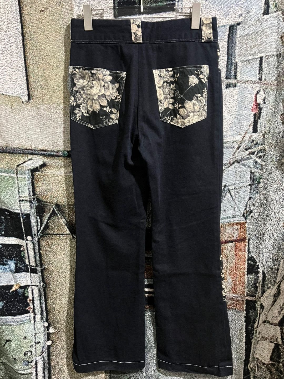 Japanese Brand Flower cotton pocket pants Size US 30 / EU 46 - 4 Thumbnail