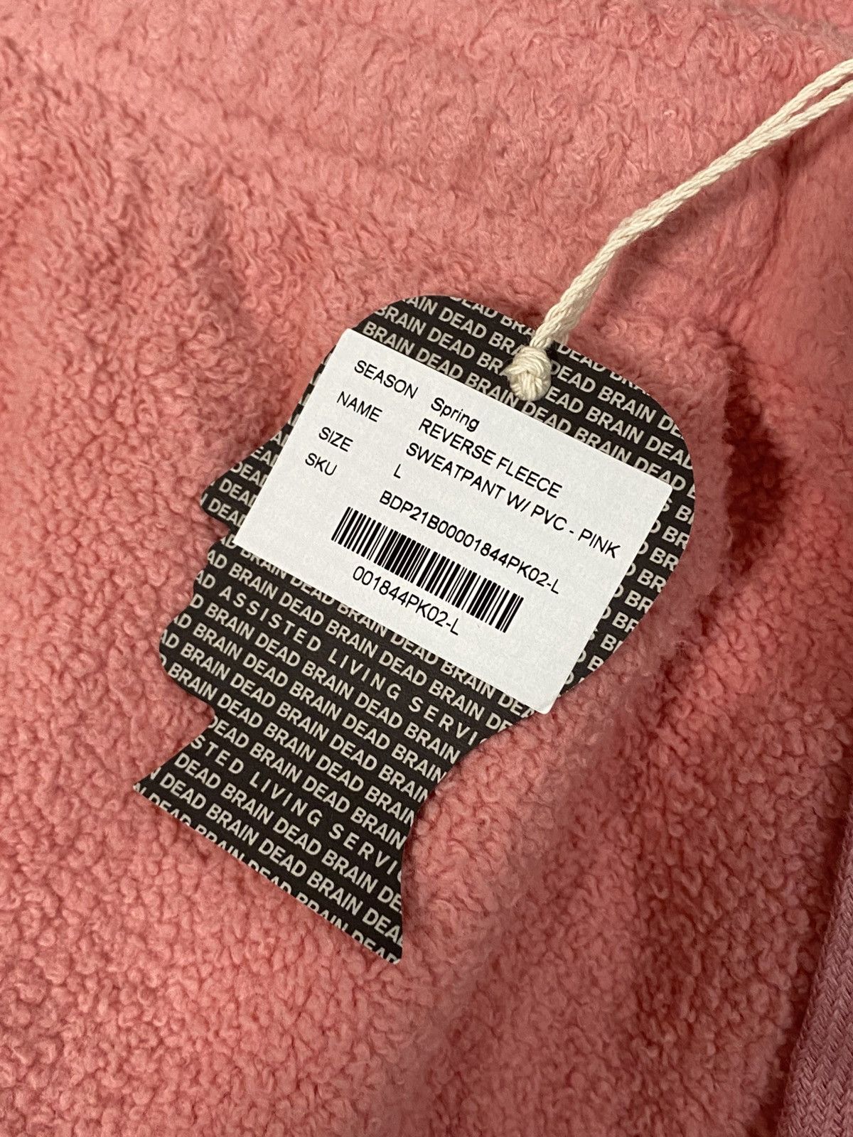 Brain Dead Brain Dead Reverse Fleece Sweatpants Size: L New With Tags Size US 34 / EU 50 - 6 Thumbnail