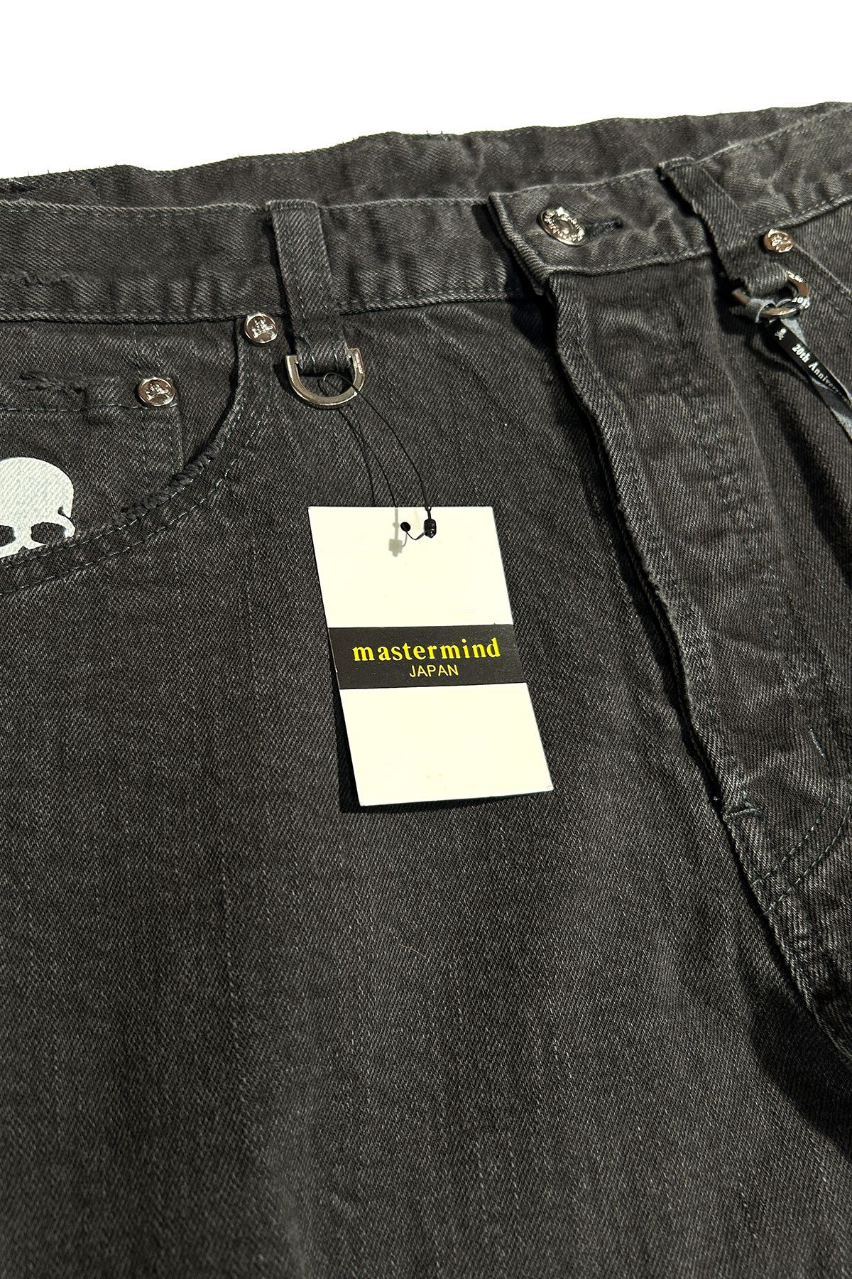 Mastermind Japan MASTERMIND JAPAN BLACK DENIM DISTRESSED JEANS Size US 36 / EU 52 - 5 Thumbnail