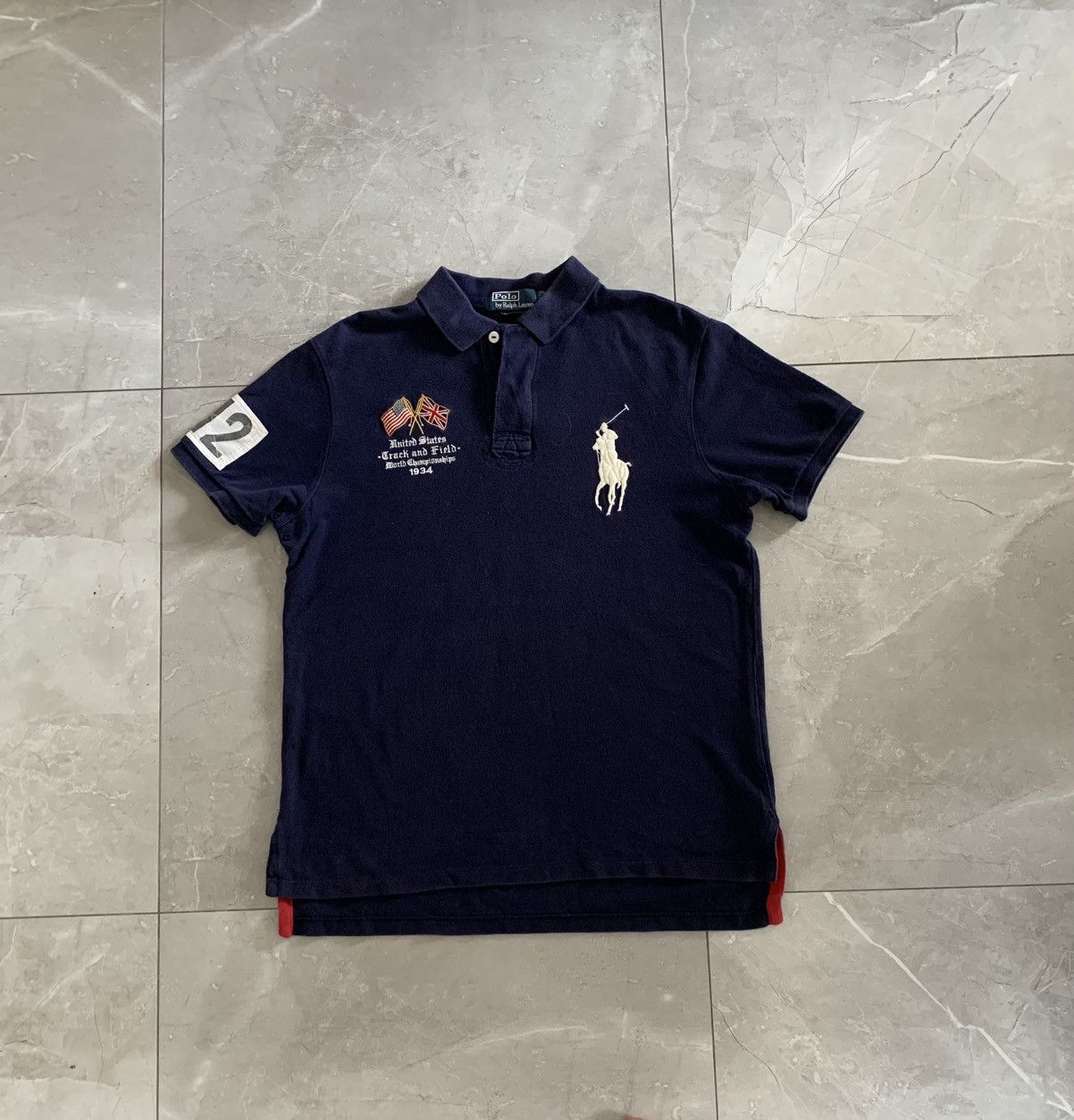 Polo Ralph Lauren Polo Ralph Lauren Big Pony Polo Shirt USA 012 Size US L / EU 52-54 / 3 - 1 Thumbnail