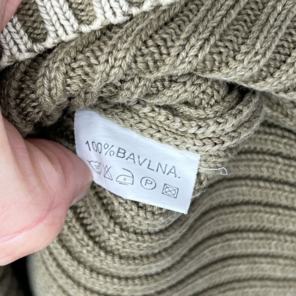 Japanese Brand × Junya Watanabe Y2K LGB IfSixWasNine Style Ribbed Knit Sweater Jumper 90s Size US M / EU 48-50 / 2 - 8 Thumbnail