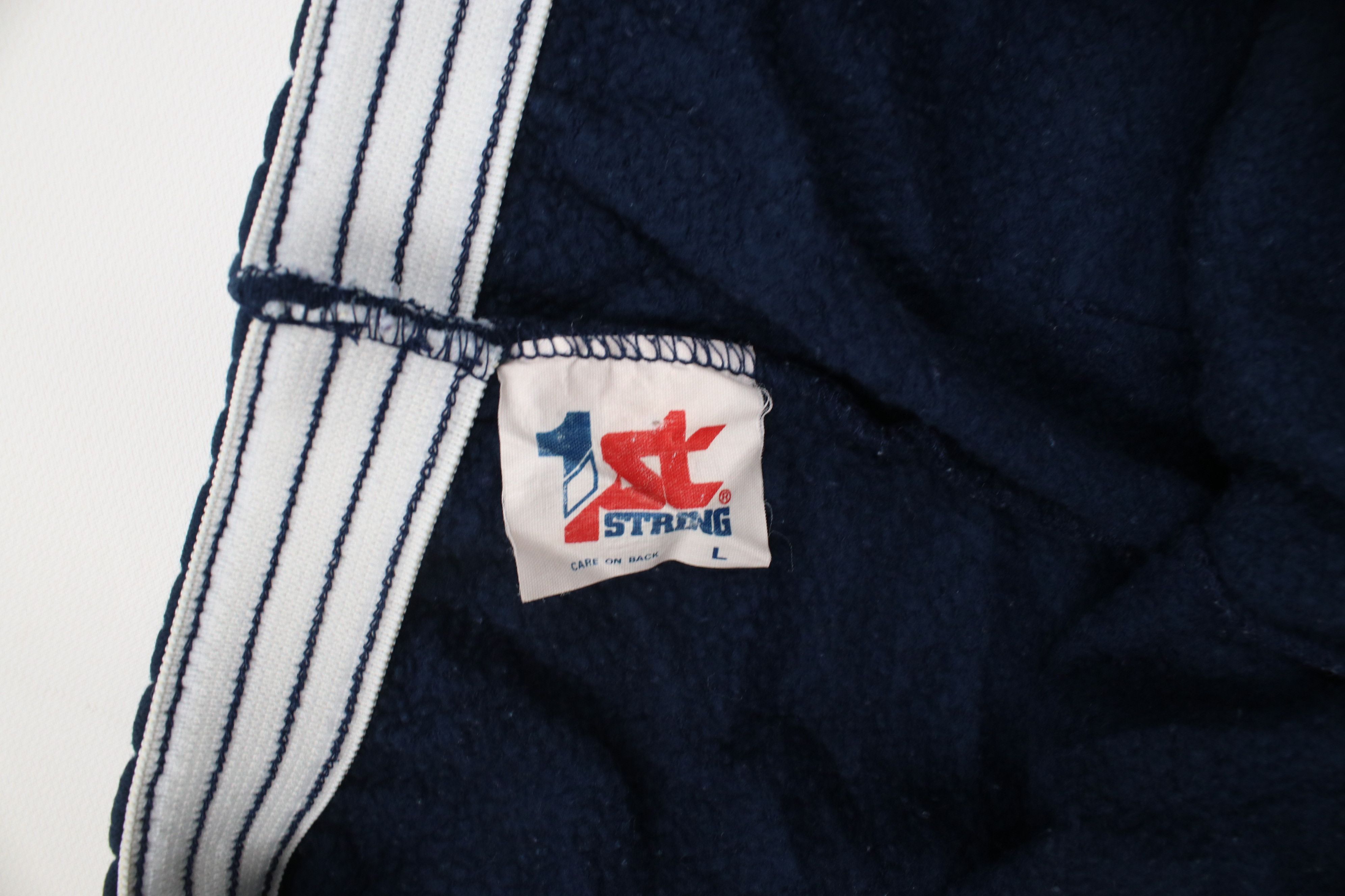 Vintage Vintage 80s 90s Streetwear Striped Sweatpants Joggers USA Size US 36 / EU 52 - 7 Thumbnail