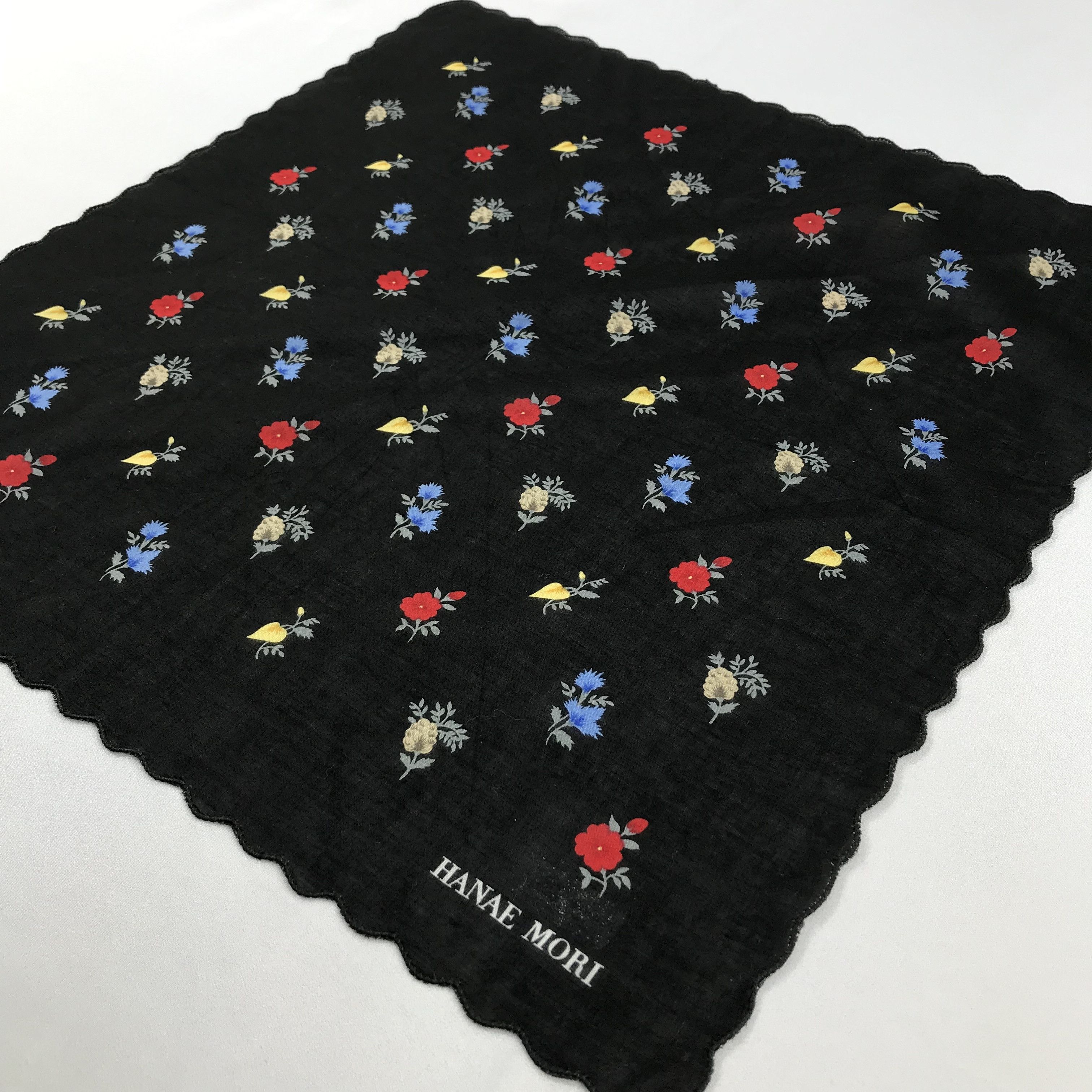 Hanae Mori Hanae Mori Bandana / Handkerchief / Neckerchief - S2065 Size ONE SIZE - 2 Thumbnail