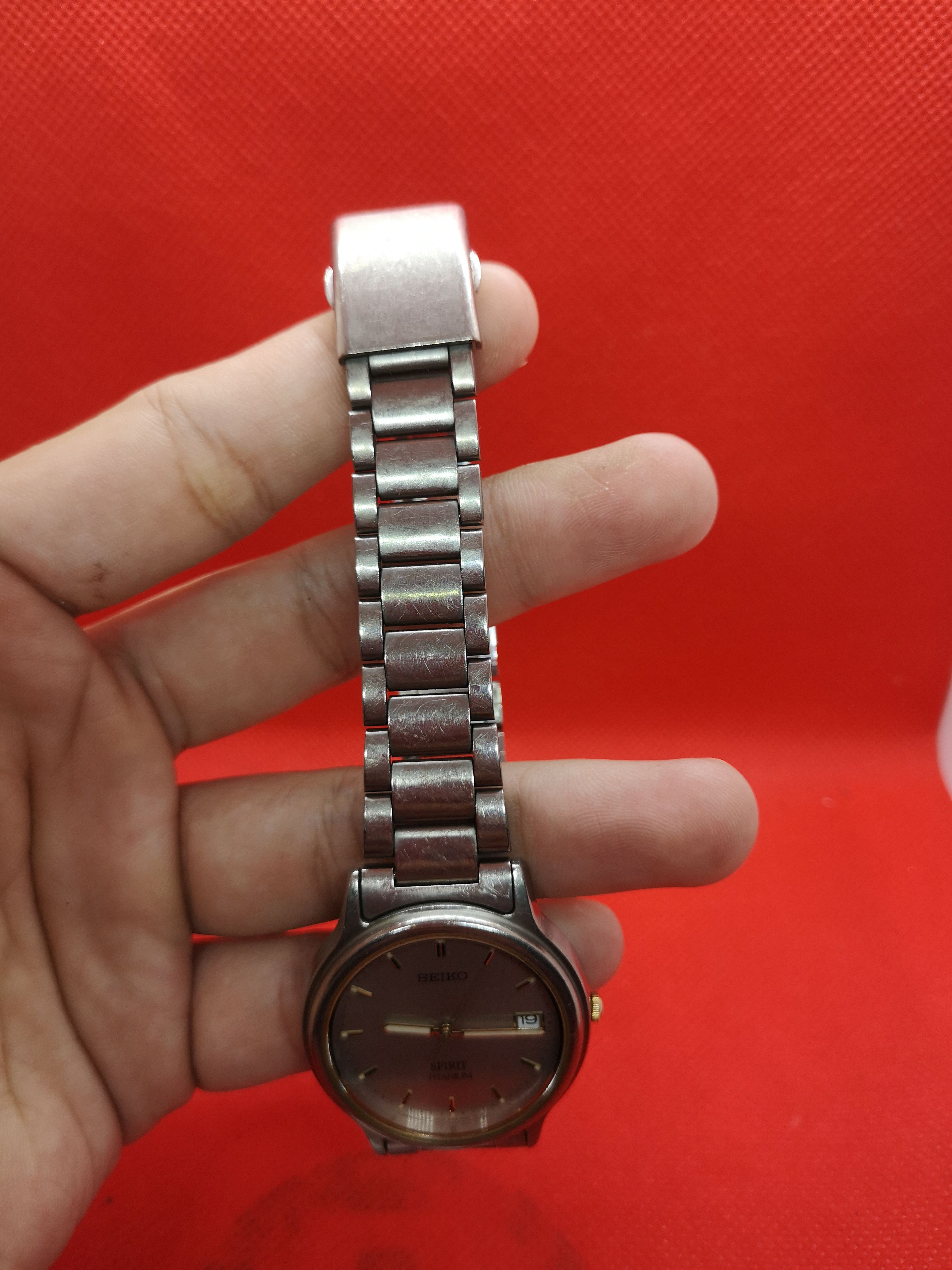Japanese Brand Vintage SEIKO Spirit Titanium Size ONE SIZE - 5 Thumbnail