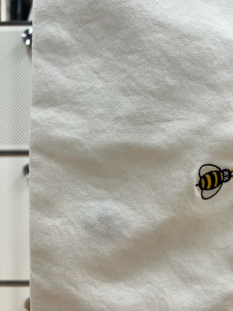 Dior Dior Embroidered little bee white jeans 2501-Nextarrow Size US 28 / EU 44 - 6 Thumbnail