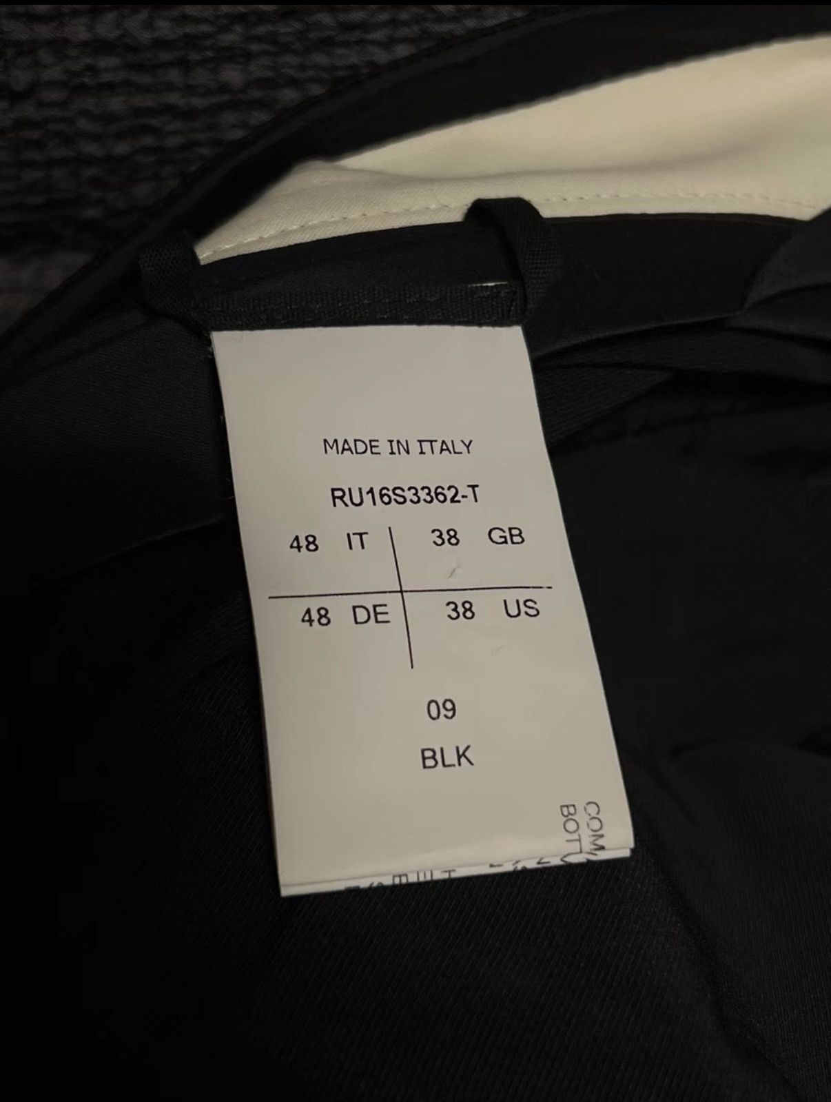 Rick Owens Rick Owens 16SS Mainline High Waist Dropped Crotch Trousers Size US 34 / EU 50 - 3 Thumbnail