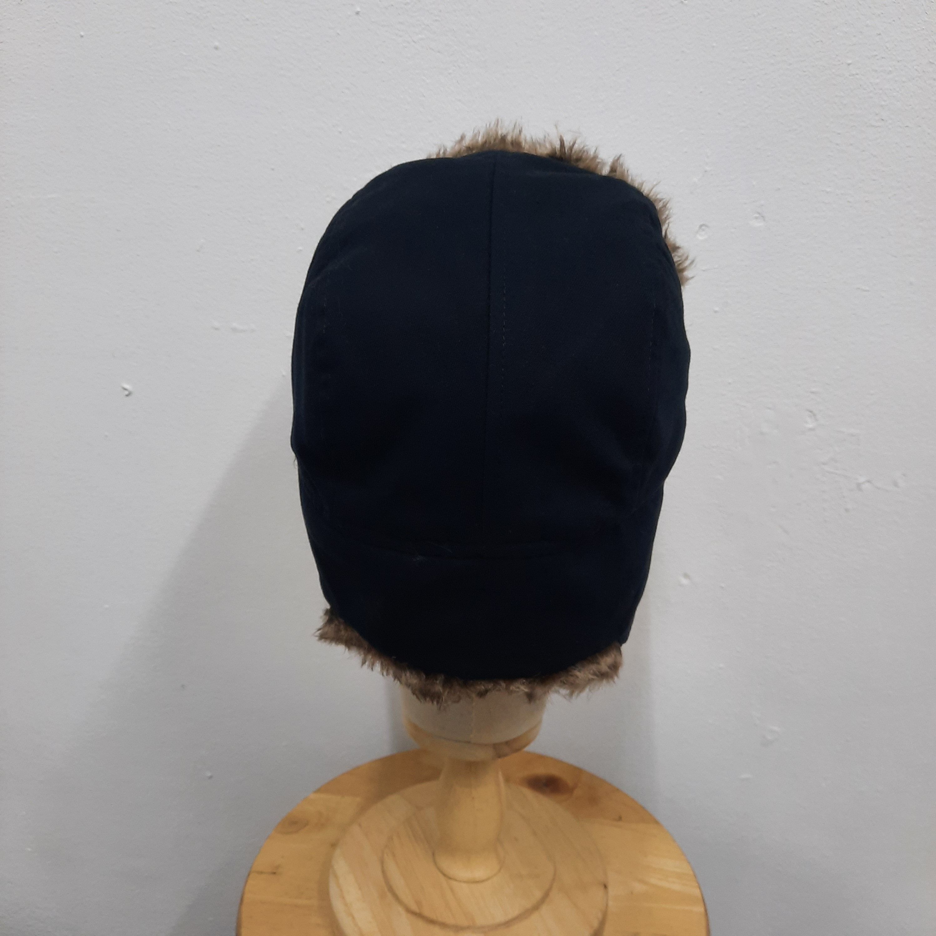 Japanese Brand ❄️ H&m flying style black trapper hat Size ONE SIZE - 3 Thumbnail