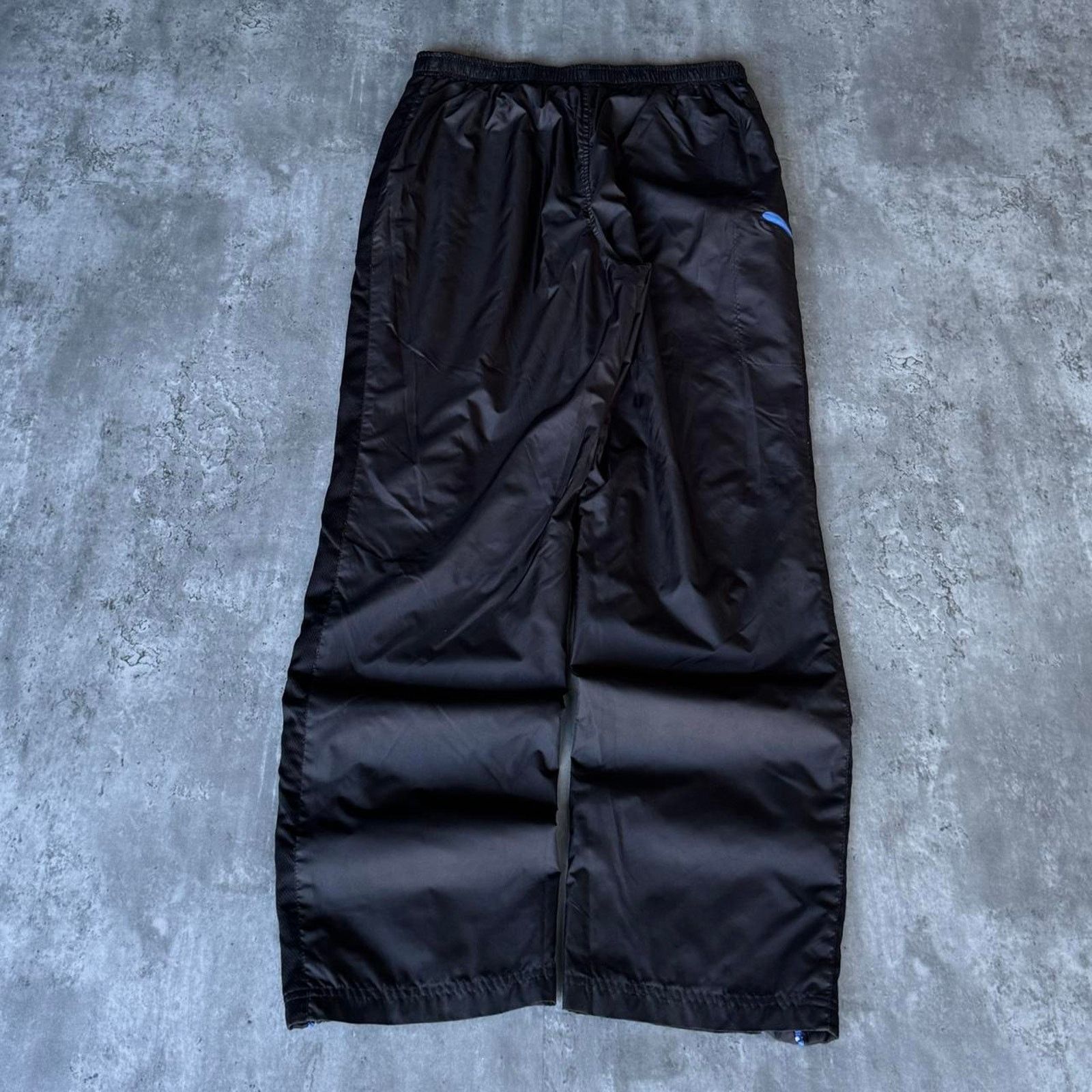 Japanese Brand × New Balance × Vintage Vintage Y2K New Balance Baggy Black Grunge Opium Sweatpants Size US 34 / EU 50 - 2 Thumbnail