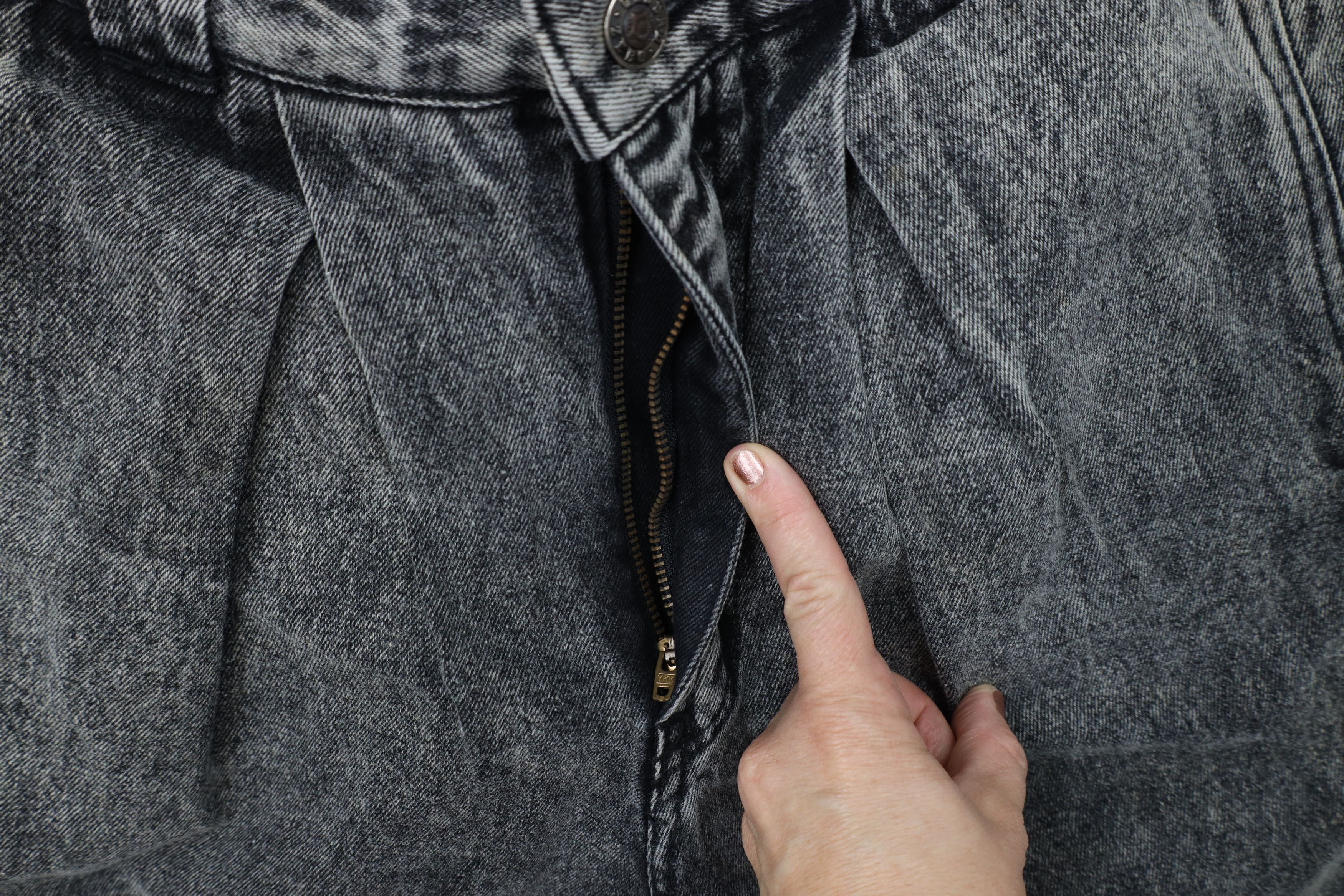 Vintage Vintage 80s 90s Streetwear Acid Wash Relaxed Jeans Black Size US 30 / EU 46 - 6 Thumbnail