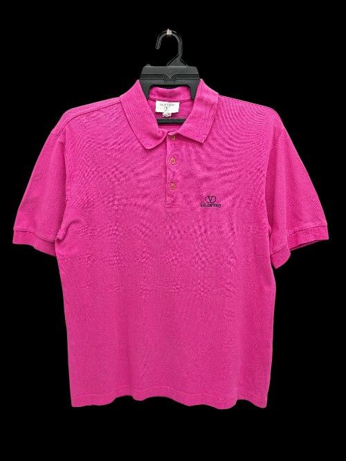 Valentino VALENTINO STUDIO DESIGNER POLO TSHIRT Size US M / EU 48-50 / 2 - 1 Thumbnail