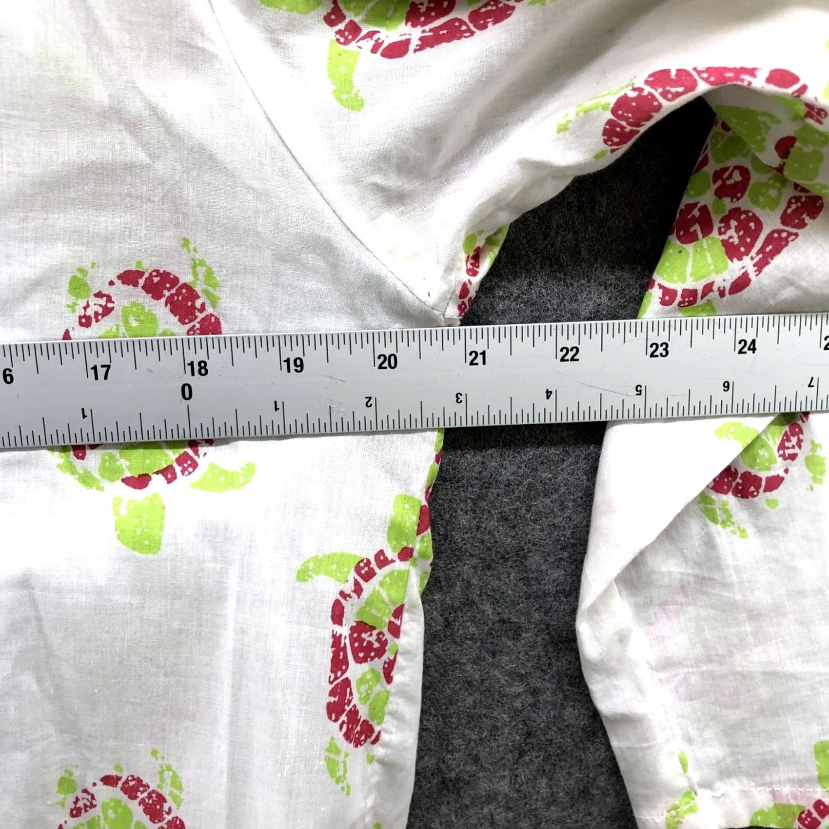 Vintage El Patio Turtle Print Beach Dress Womens M Split Neck White Cotton Long Sleeve Size M / US 6-8 / IT 42-44 - 6 Thumbnail
