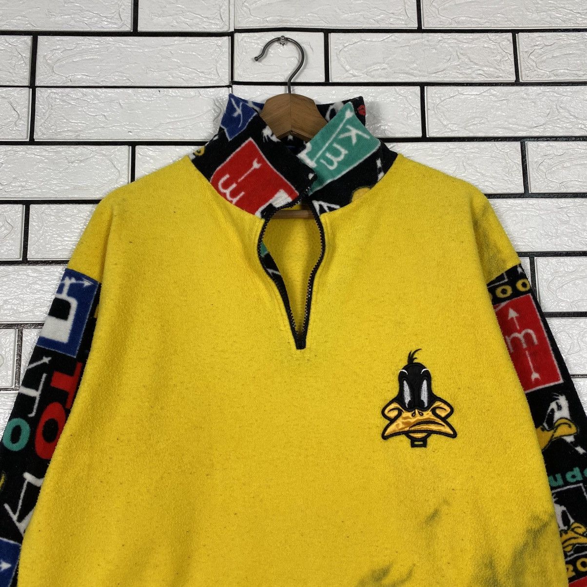 Jean Charles De Castelbajac Anorak Jacket Fleece Jeans Charles Castelbajac Full Print Size US M / EU 48-50 / 2 - 4 Thumbnail