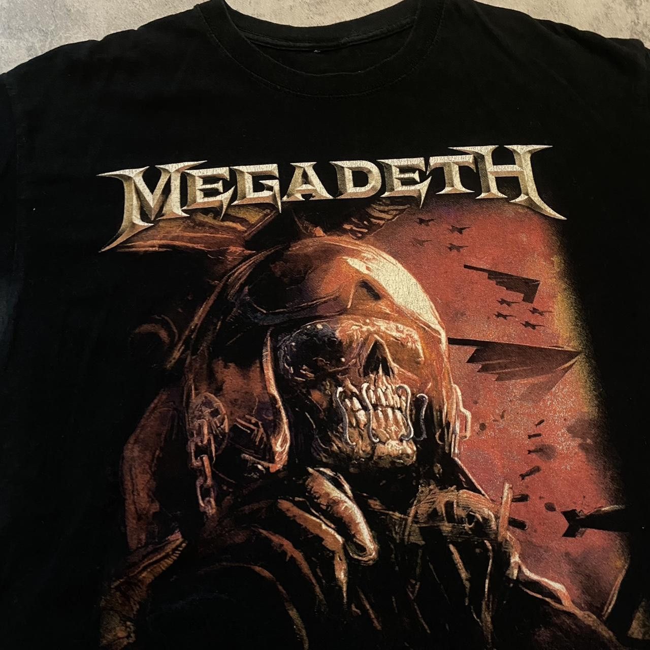 Other Black Megadeth graphic tee #metal #bandtee Rock Size US M / EU 48-50 / 2 - 3 Thumbnail