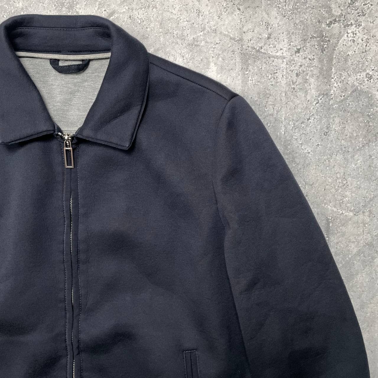 Paolo Pecora Paolo Pecora Milano Modal Collared Jacket Blue Size 50 Size US M / EU 48-50 / 2 - 7 Thumbnail