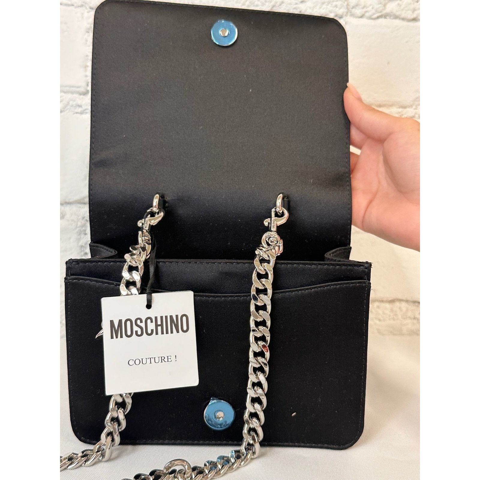 Moschino AW23 MOSCHINO Couture Jeremy Scott Diamonds Shoulder Bag Size ONE SIZE - 6 Thumbnail