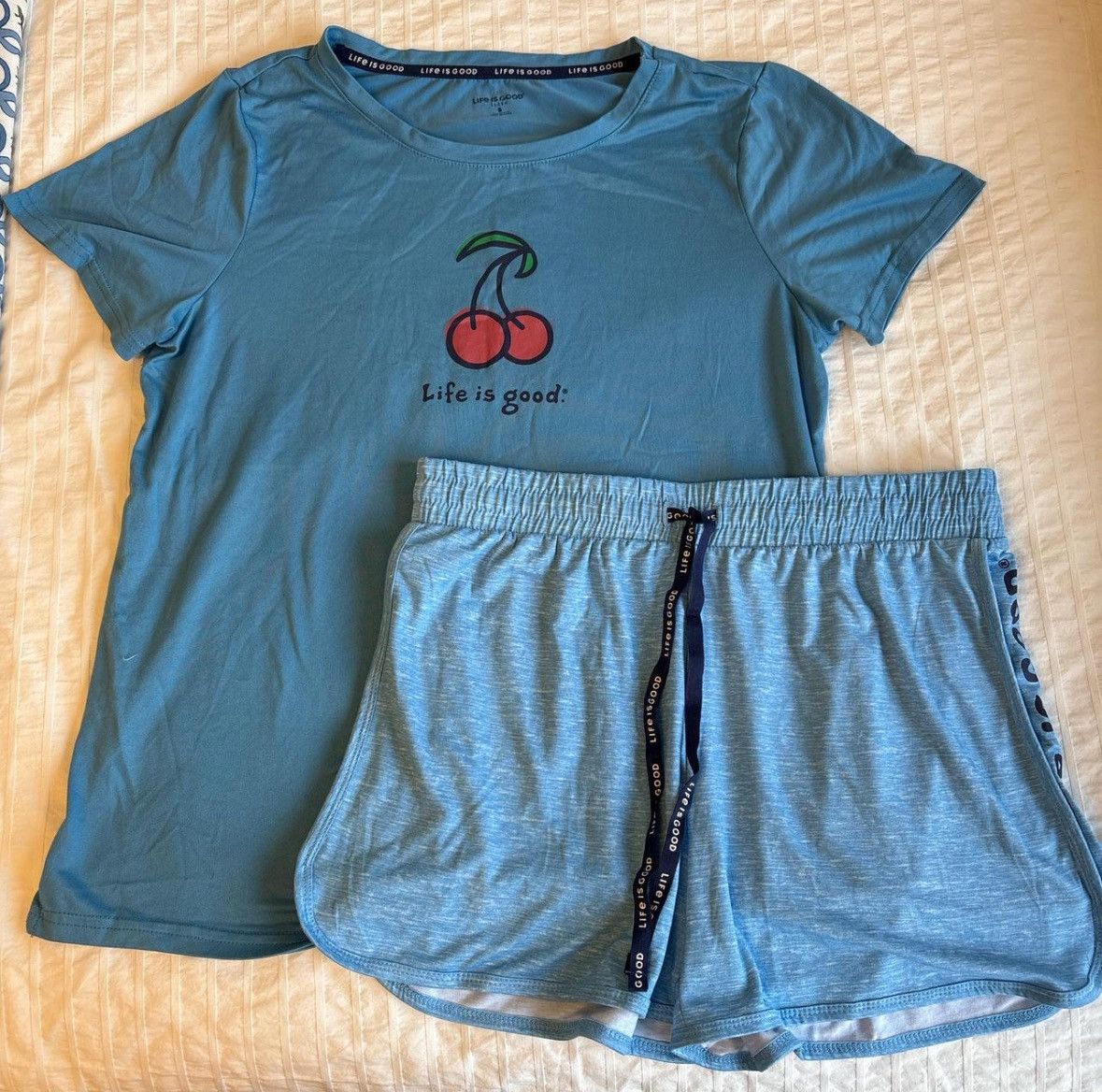 Life is Good pajama set - two sets of shorts Size S / US 4 / IT 40 - 2 Thumbnail