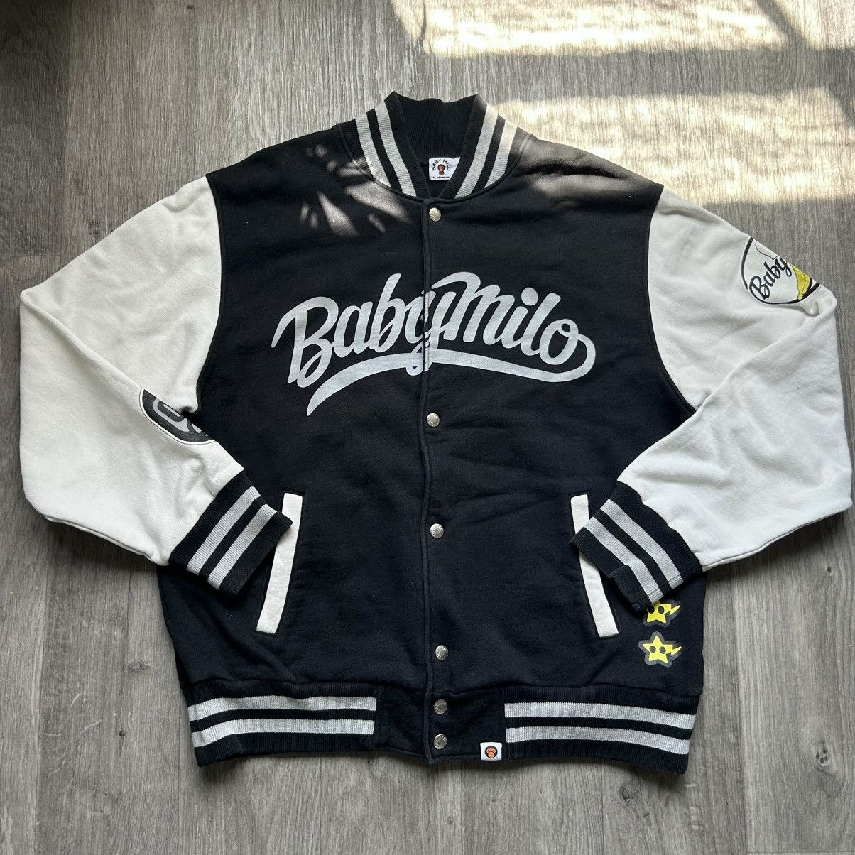 Bape Baby Milo 2006 Varsity Jacket Size US M / EU 48-50 / 2 - 1 Thumbnail