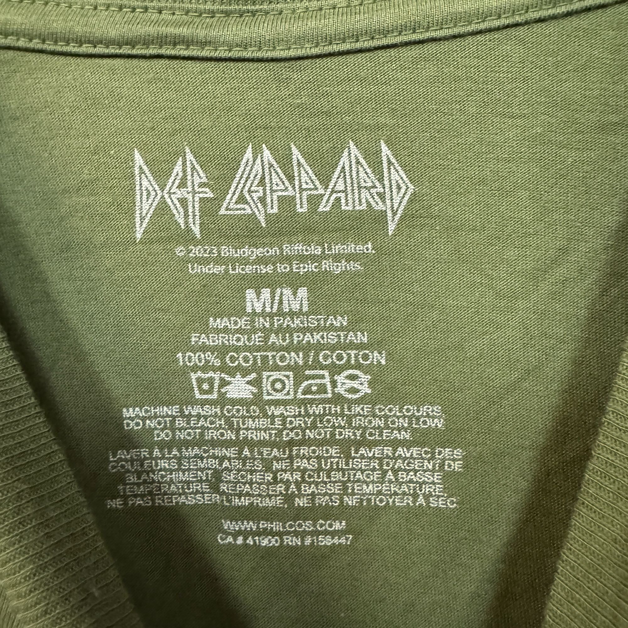 Def Leppard Def Leppard Adrenalize Album Cover Heavy Metal Band Tee M Size US M / EU 48-50 / 2 - 4 Thumbnail