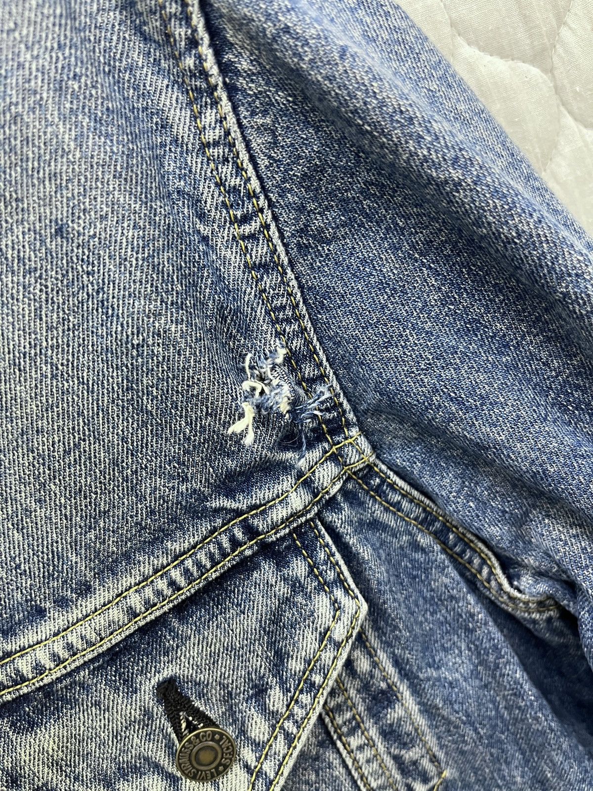 Levi's 🔥🔥🔥STEALS VTG LEVIS BIG E TRUCKER JACKET Size US S / EU 44-46 / 1 - 15 Thumbnail