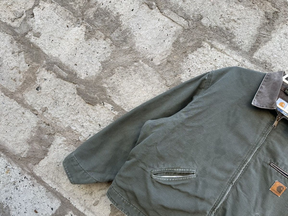 Carhartt × Vintage Vintage Carhartt Detroit jacket J76 MOS ( military olive) Size US XXL / EU 58 / 5 - 3 Thumbnail
