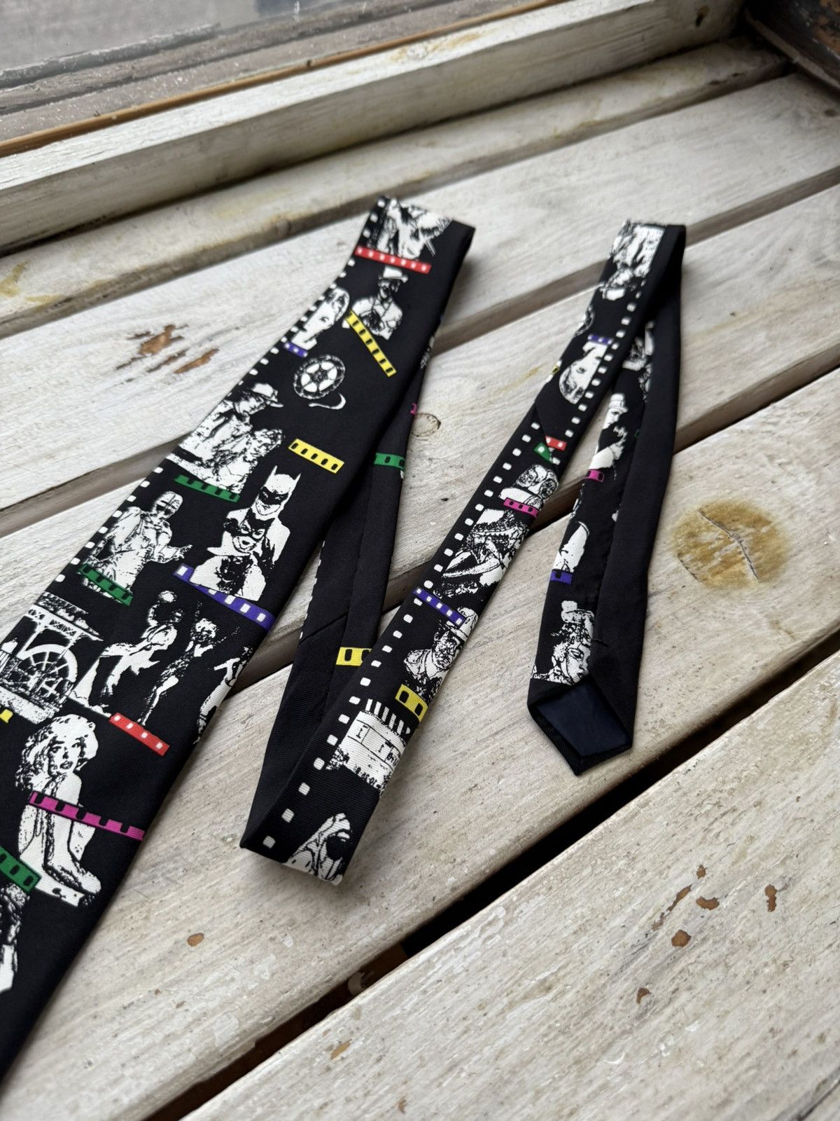 Anime × Marvel Comics × Vintage Vintage 1995 Batman Movie Joker rare USA AOP Tie Size ONE SIZE - 3 Thumbnail