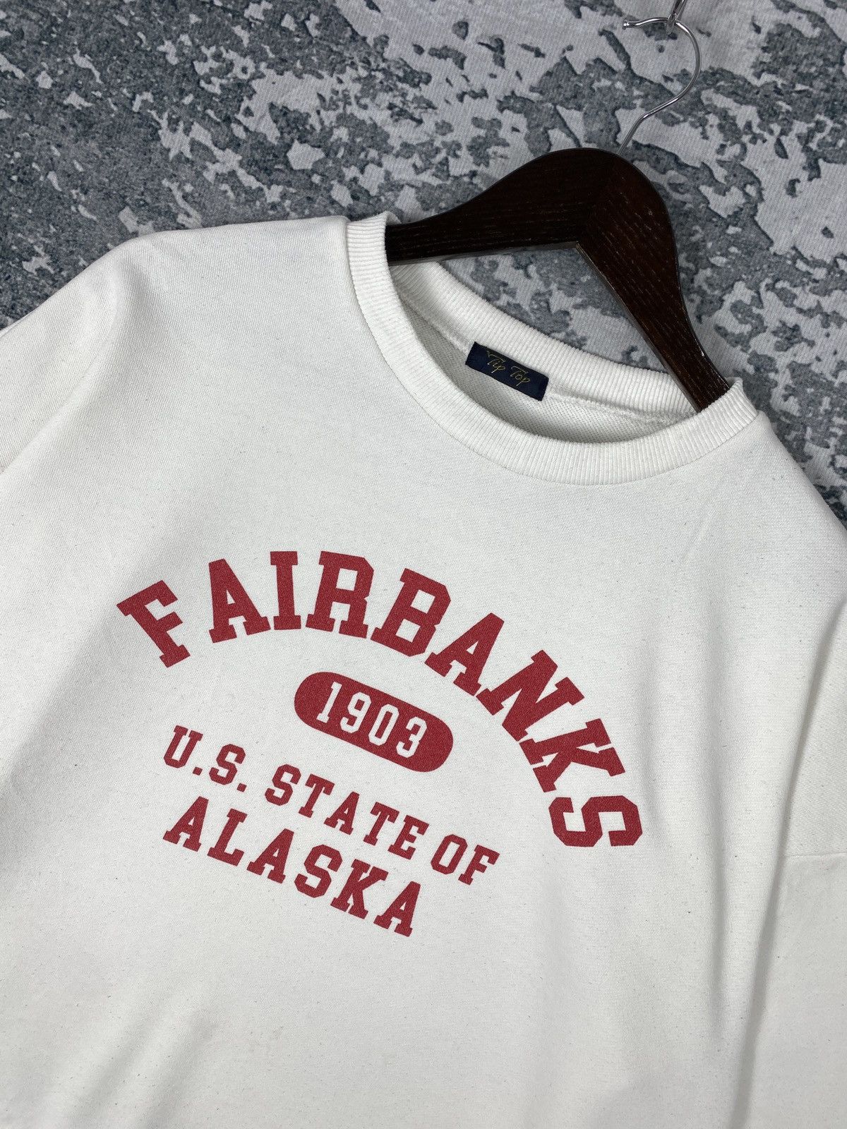 Designer Vintage FairBanks Alaska Crewneck Sweatshirts Size US M / EU 48-50 / 2 - 2 Thumbnail