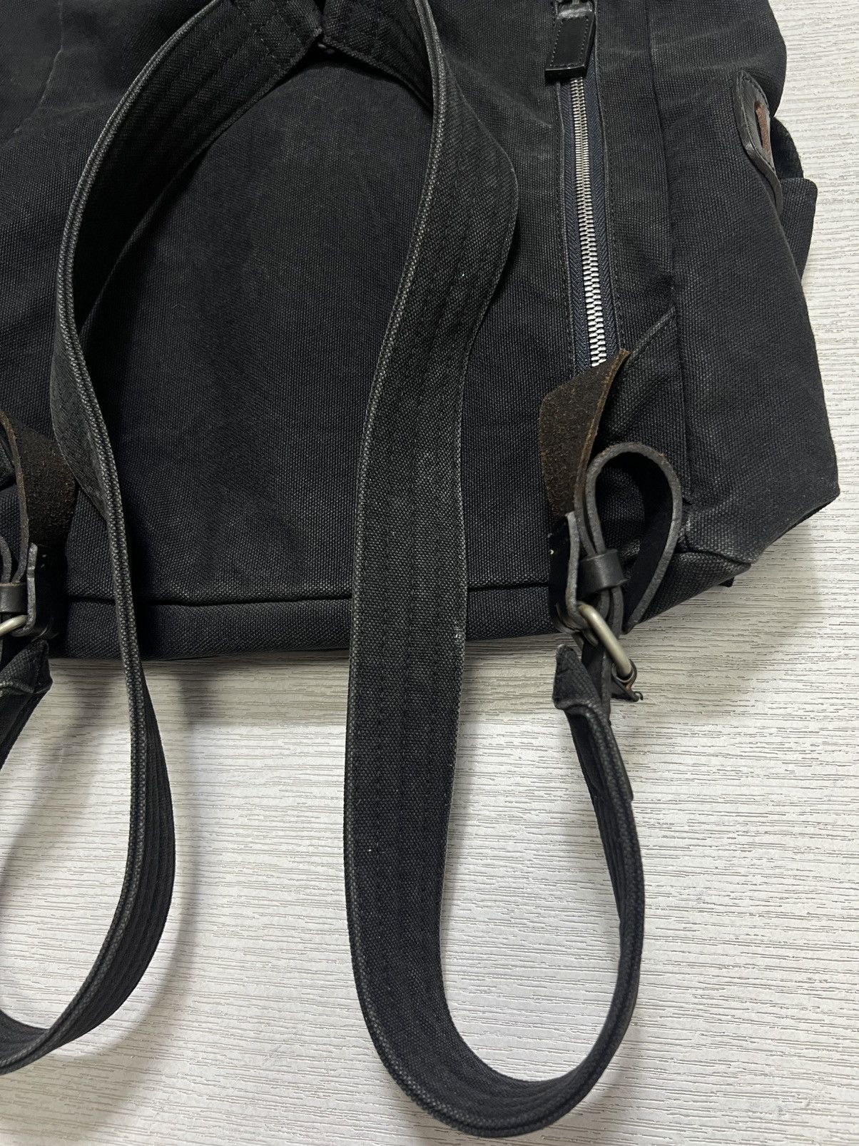 Dries Van Noten Dries Van Noten - Canvas Military Rucksack Backpack Size ONE SIZE - 13 Thumbnail
