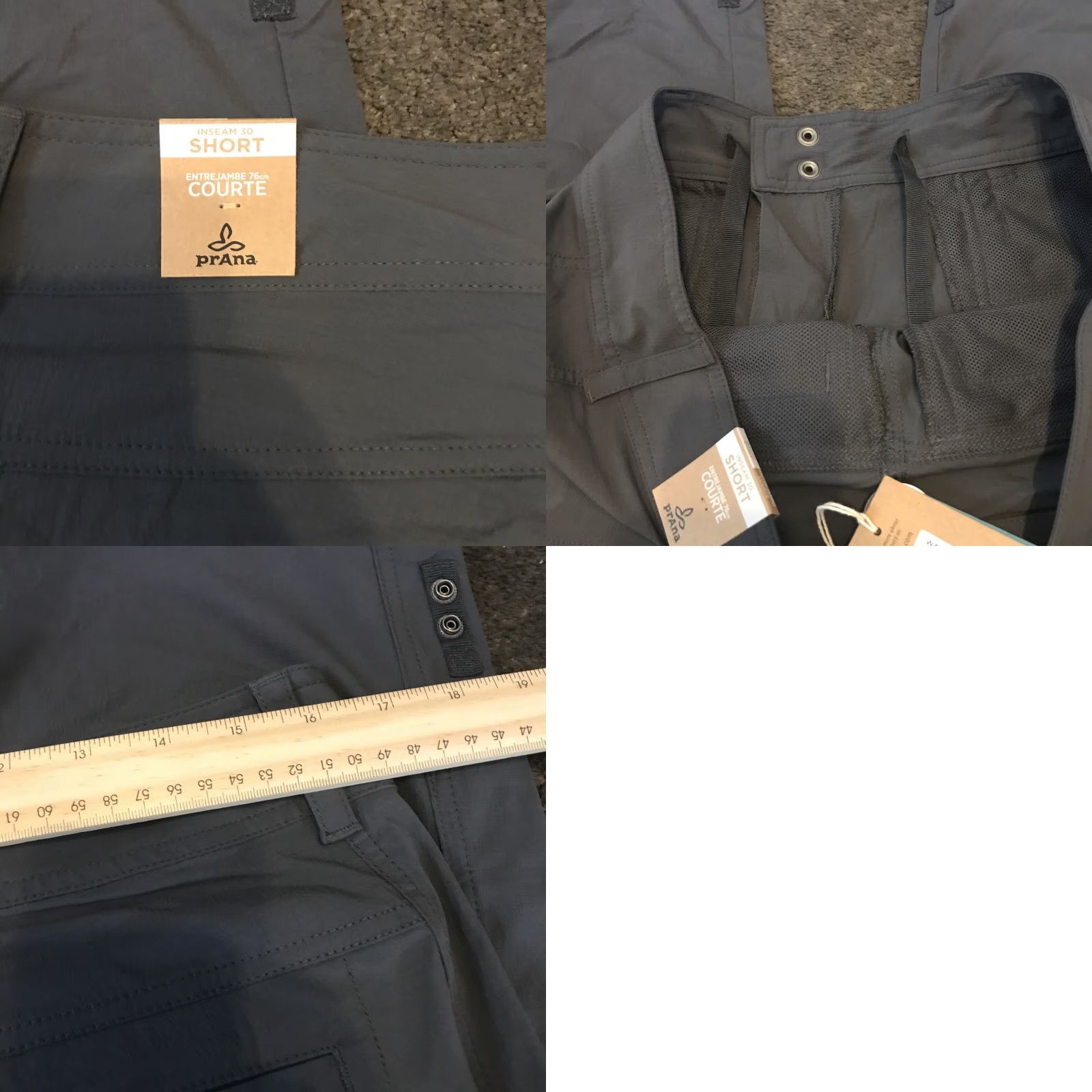 Prana prAna Women’s Pant Hiking Pants 12 Gray Keeley Pant Regular (Bootcut) Stretch N N? Size 34" / US 12 / IT 48 - 8 Thumbnail