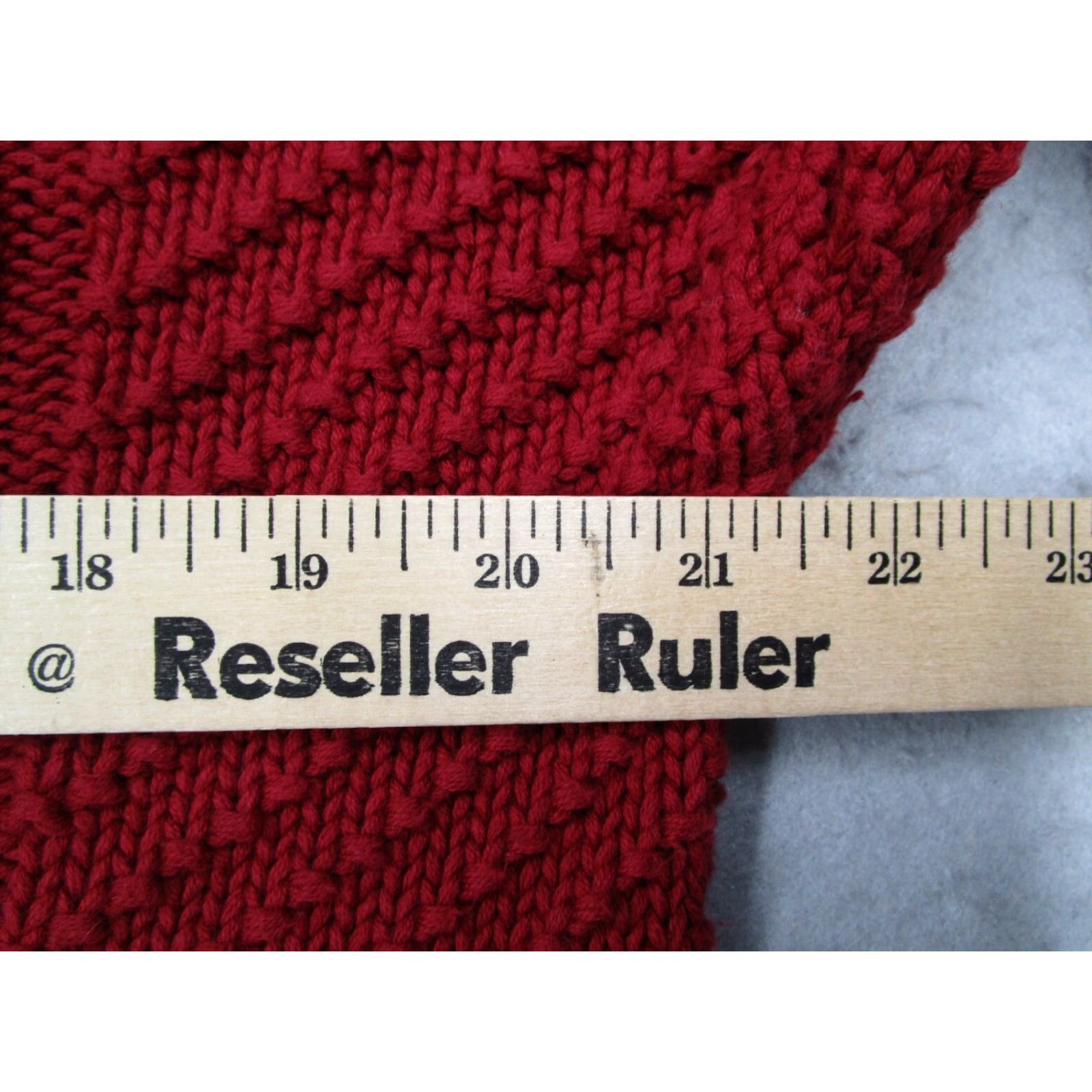 Abercrombie & Fitch VINTAGE Abercrombie & Fitch Sweater Mens Medium Red Wool Cable Knit Pullover 90s Fall Winter Casual Size US M / EU 48-50 / 2 - 6 Thumbnail