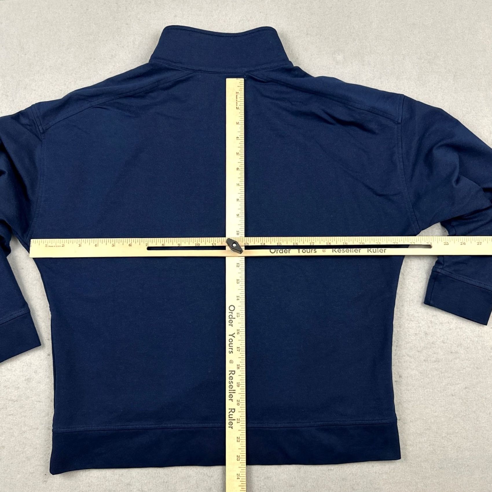 Vintage B. Draddy Sweater Men M Blue 1/4 Zip Golf Pullover Pockets Size US M / EU 48-50 / 2 - 6 Thumbnail
