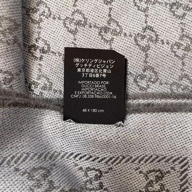 Gucci gucci logo patterned scarf-2508 Size ONE SIZE - 4 Thumbnail