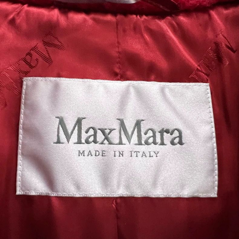 Max Mara Max Mara Red Teddy Bear Coat Size S / US 4 / IT 40 - 5 Thumbnail