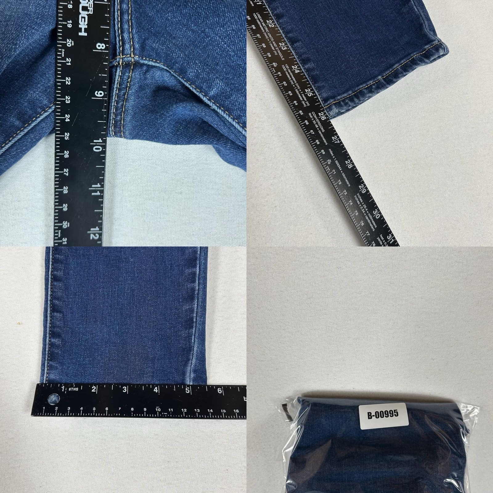 Lucky Brand Lucky Brand Lolita Skinny Jeans Womens 2/26 Ankle Blue Denim Dark Wash Casual Shirt Size 26" / US 2 / IT 38 - 9 Thumbnail