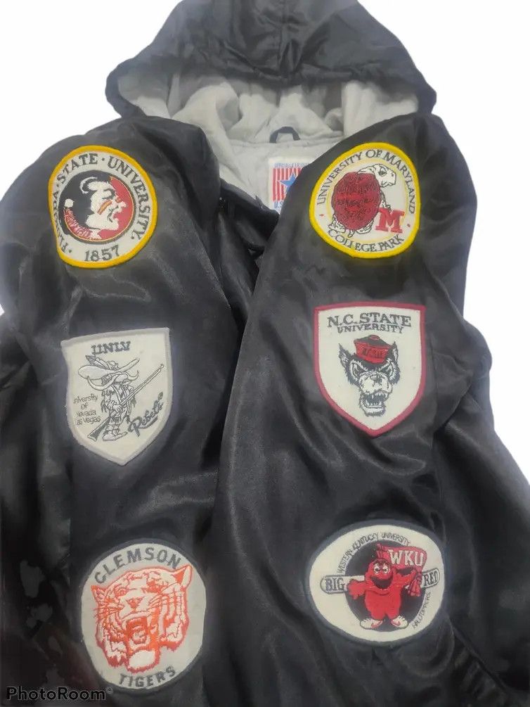 Vintage American college collection university jacket Size US L / EU 52-54 / 3 - 3 Thumbnail
