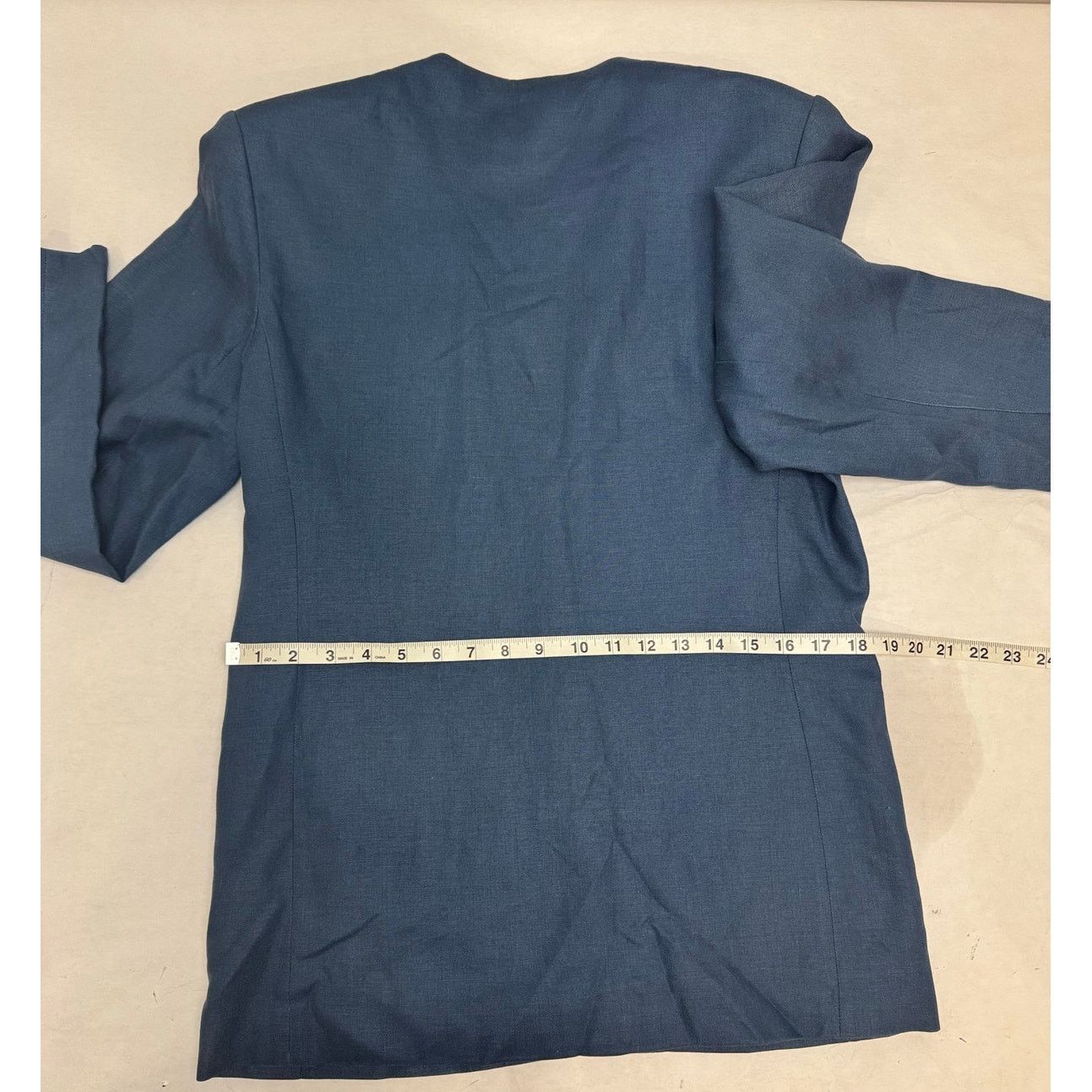 Jos. A. Bank Vintage 100% Linen Single Breasted Lined Blazer Classic 10 Size L / US 10 / IT 46 - 5 Thumbnail