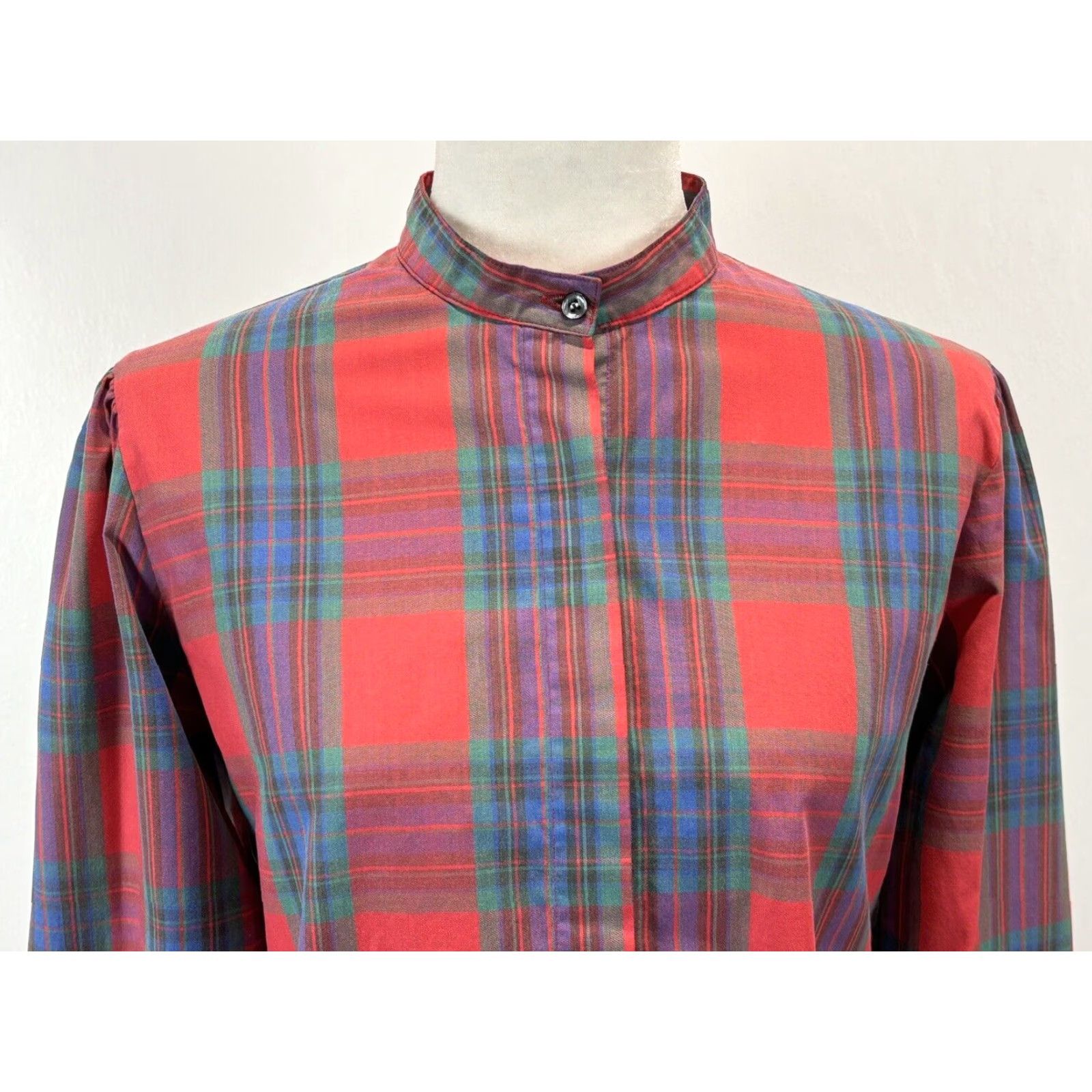 Levi's VINTAGE Levi's Plaid Western Shirt Women's Red Size 14 1970s Size XL / US 12-14 / IT 48-50 - 5 Thumbnail