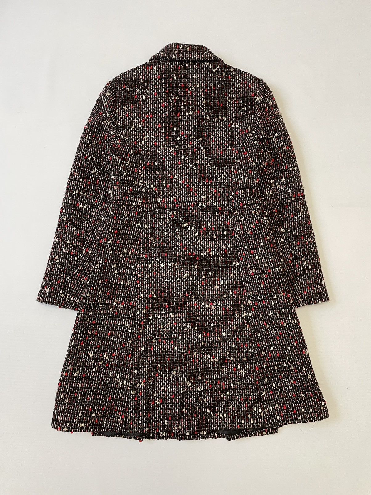 Prada A/W 18 ‘Punk Tweed Boucle’ Wool Overcoat Size S / US 4 / IT 40 - 14 Thumbnail
