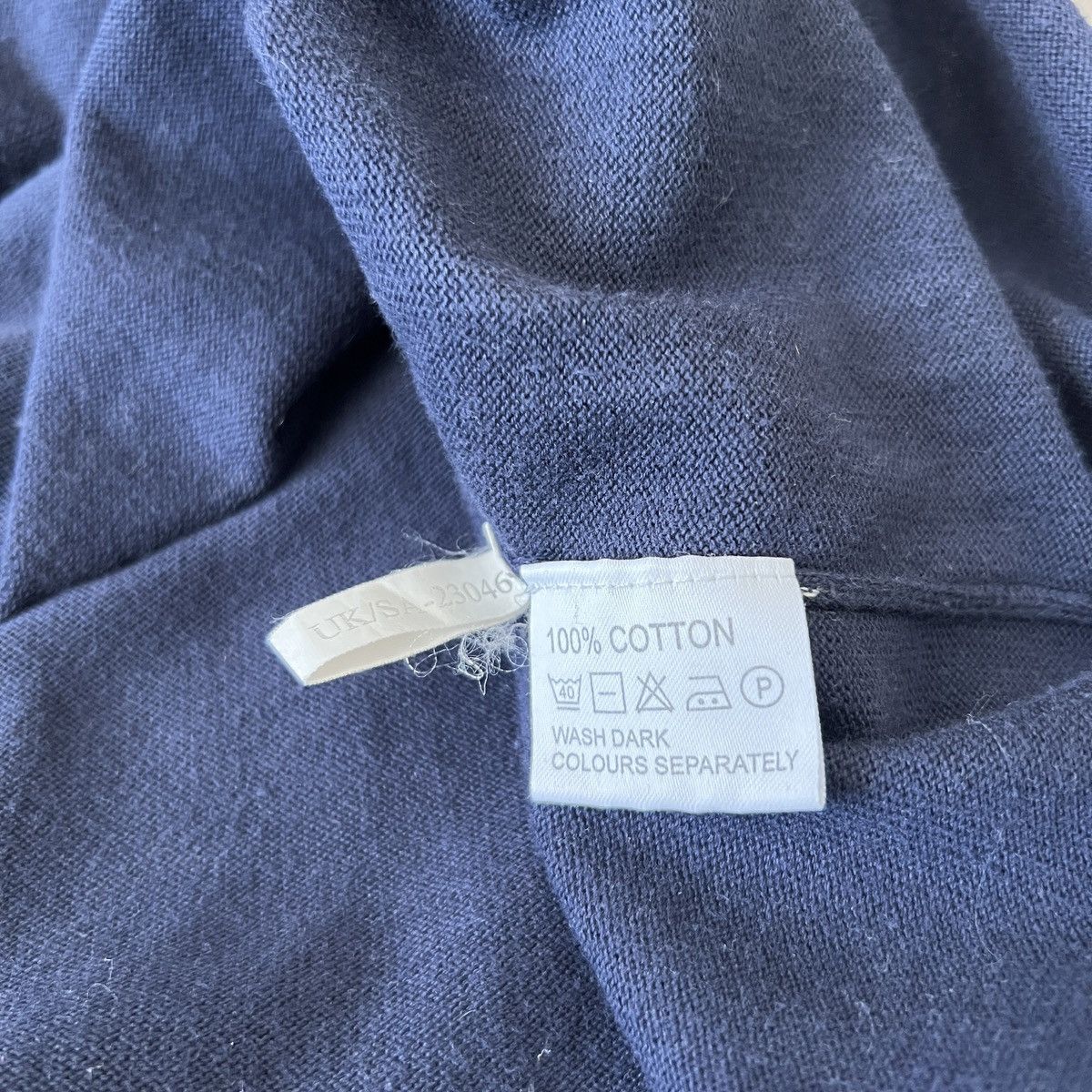 Yves Saint Laurent 🔥🔥 Vintage Yves Saint Lauren Big Logo Navy Sweater Size US L / EU 52-54 / 3 - 5 Thumbnail