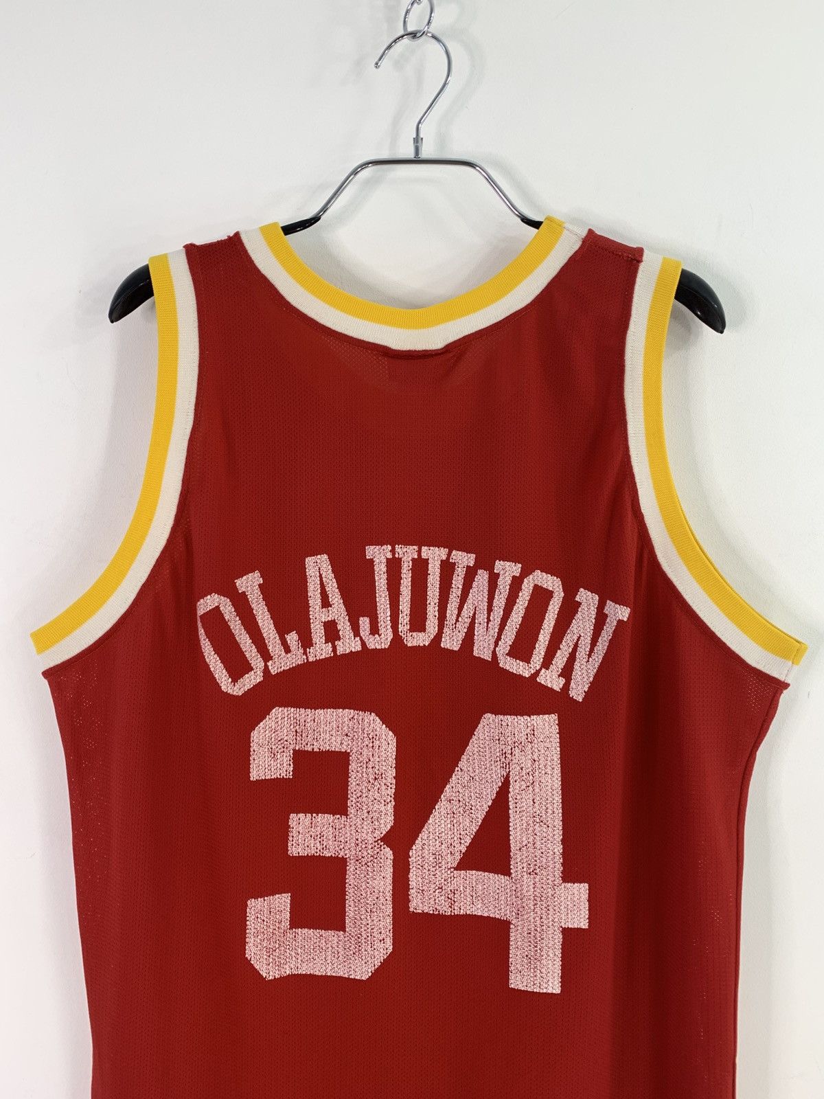 Champion × NBA × Vintage Champion NBA Houston Rockets#34 Hakeem Olajuwon Tank Top L Size US L / EU 52-54 / 3 - 6 Thumbnail