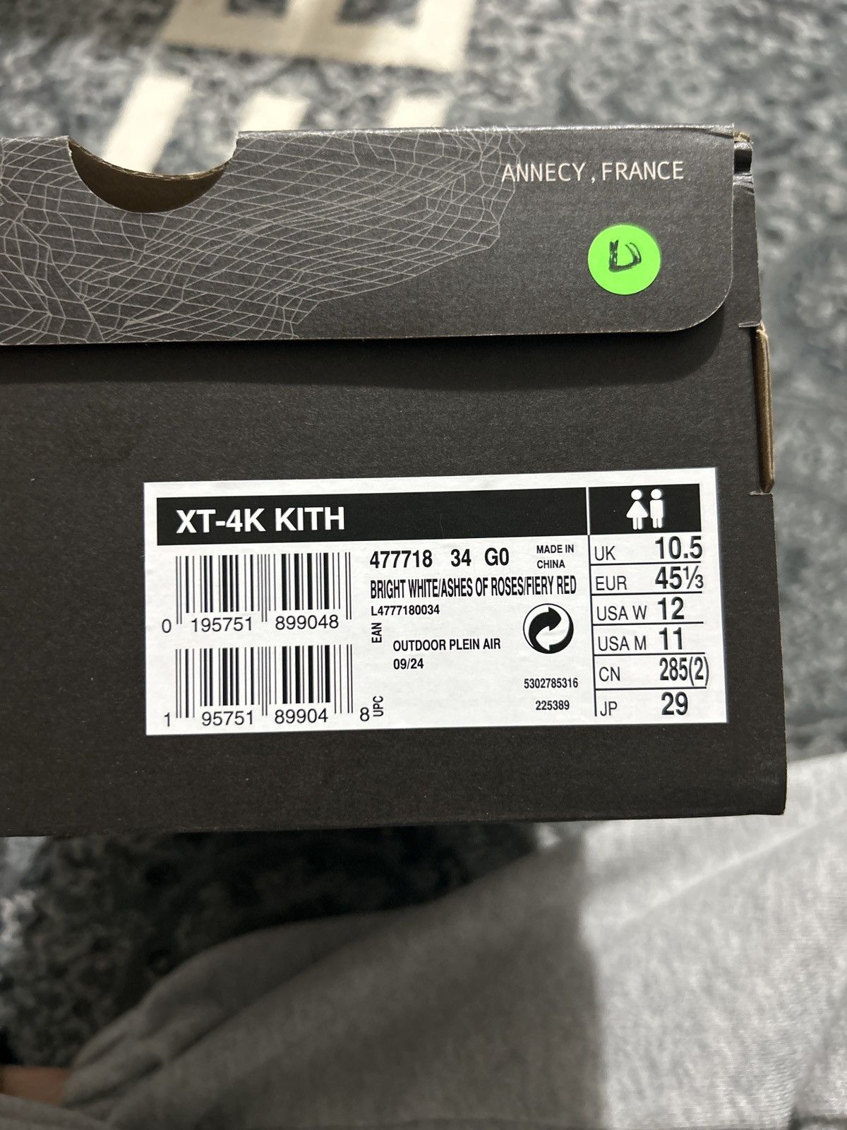 Kith × Salomon Kith x Salomon xt-4k Size US 11 / EU 44 - 7 Thumbnail