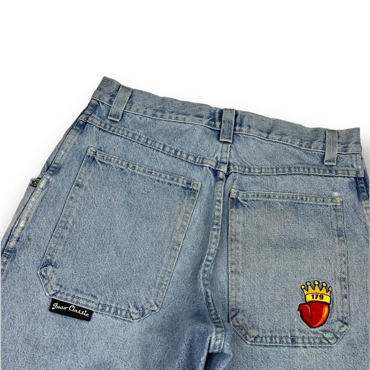 JNCO JNCO Men's Blue Shorts Size US 34 / EU 50 - 3 Thumbnail