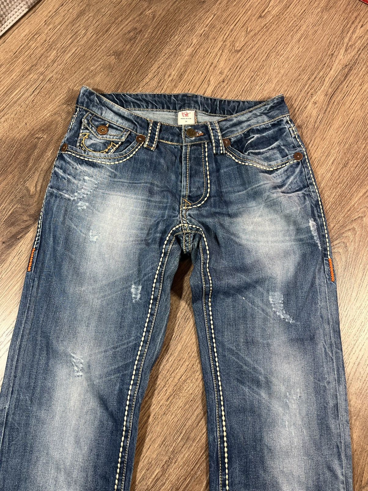 True Religion Vintage True Religion Rainbow Bobby Denim Pants Size US 31 - 4 Thumbnail