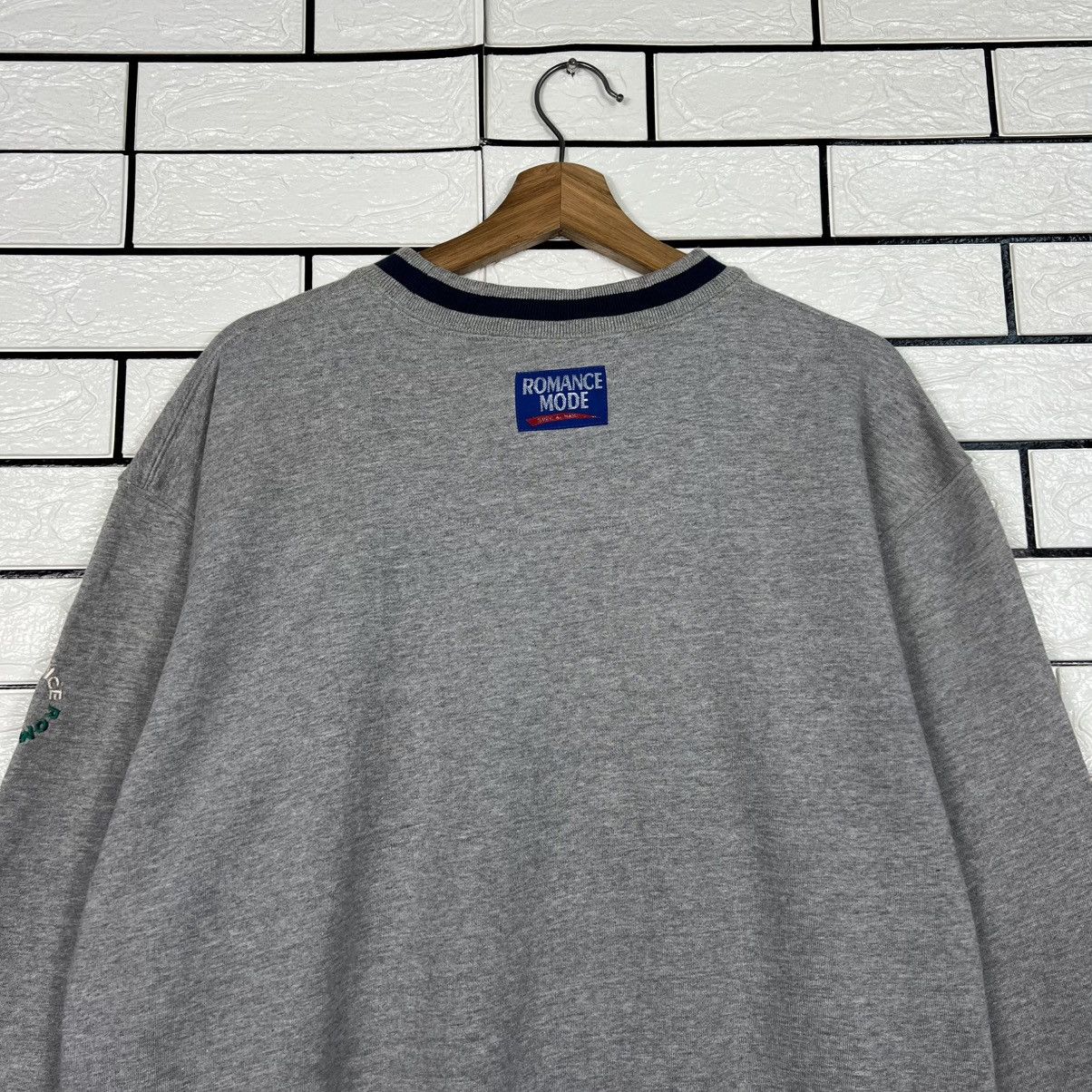 Vintage CasBis ROMANCE Paris Big Logo Crewneck Sweatshirt #3941-C180 Size US L / EU 52-54 / 3 - 18 Thumbnail