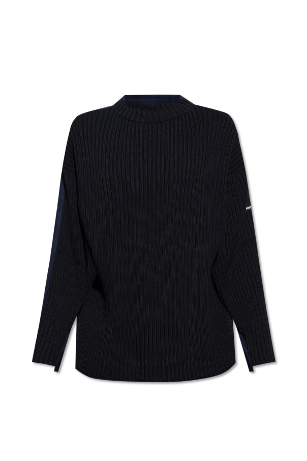 Balenciaga o1mt1gz0924 Hybrid Shirt Sweater in Black Size US S / EU 44-46 / 1 - 1 Thumbnail