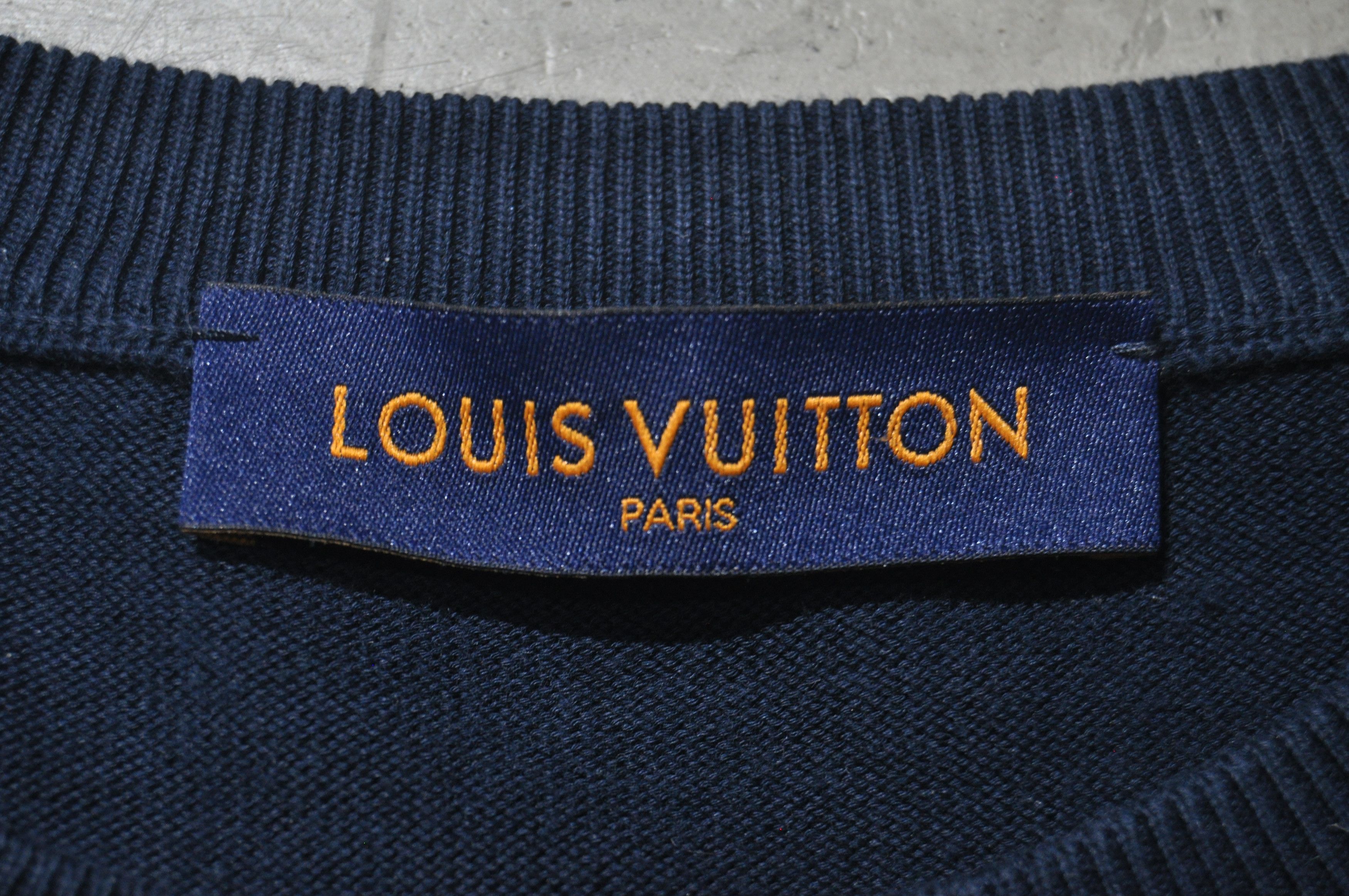 Louis Vuitton LV - Nigo - VA - Pre-Spring 22 - Intarsia Jacquard Heart Tee Size US L / EU 52-54 / 3 - 6 Thumbnail