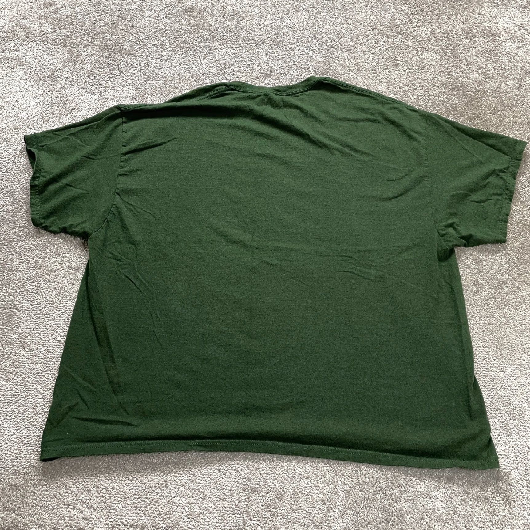 Gildan Gildan Heavy Cotton T-Shirt Men's 3XL Green Holiday Christmas Crew Neck Short Sleeve Casual Size US XXL / EU 58 / 5 - 2 Thumbnail