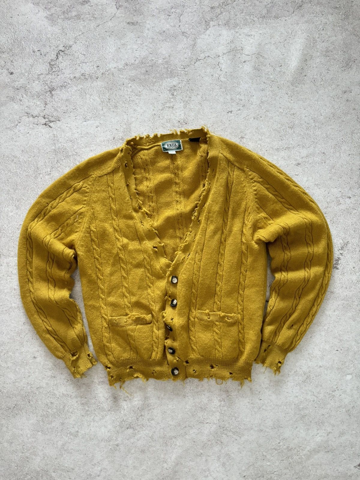 Vintage Vintage Cardigan Knit Wool from KKU Size US M / EU 48-50 / 2 - 1 Thumbnail