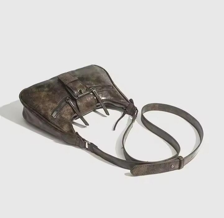 The Unbranded Brand Retro PU Leather Design Bag Size ONE SIZE - 5 Thumbnail